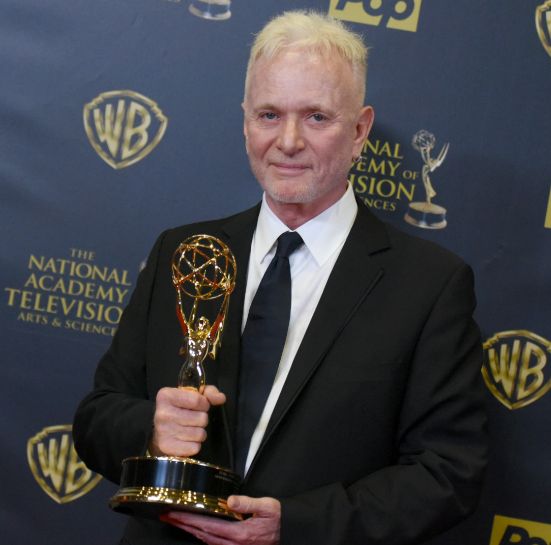 Anthony Geary with his Award