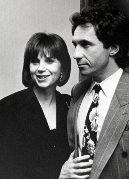Cindy Williams with her ex-husband, Bill