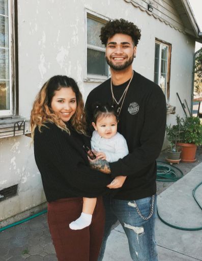 Jasmine Villegas with her ex-fiance Ronnie Banks