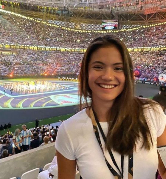 Emma Raducanu in the frame