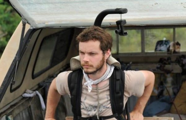 Ben Richardson infront of his vehicle