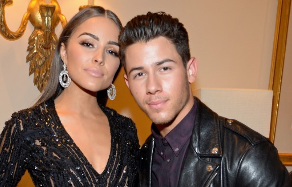 Olivia Culpo with Nick Jonas