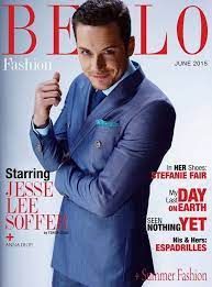 Jesse Lee Soffer's picture on the front page of the magazine