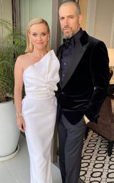Jim Toth with his wife Reese Witherspoon