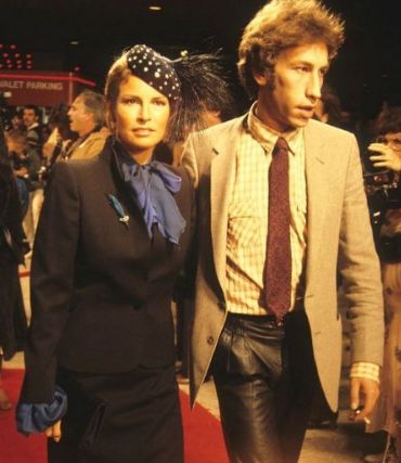 Raquel Welch with her ex-husband Weinfeld