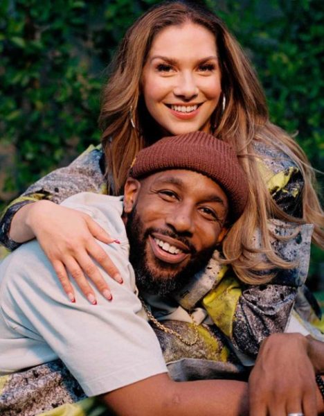 Stephen 'tWitch' Boss with his wife, Allison Holker Boss
