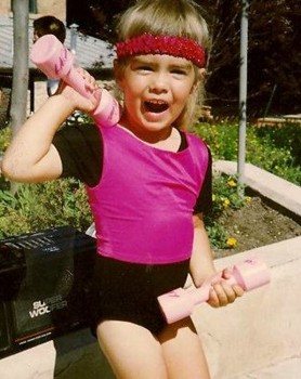 Childhood photo of Katie Maloney