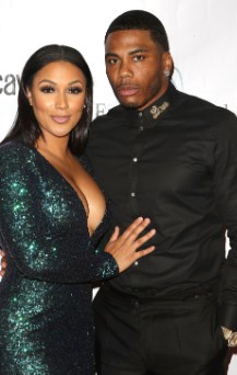 Nelly with his ex-girlfriend, Shantel Jackson