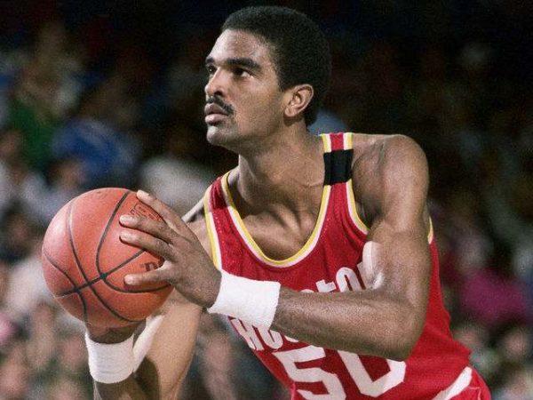 Ralph Sampson while playing Basketball