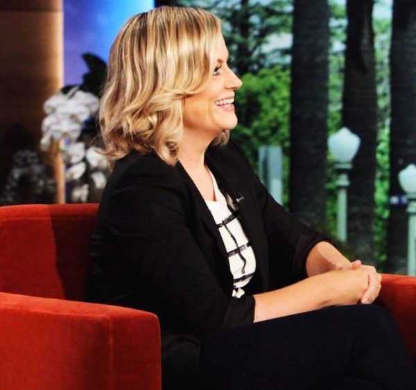 Amy Poehler in the frame