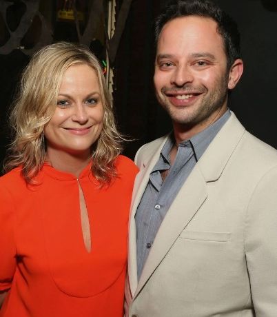 Amy Poehler with Nick Kroll