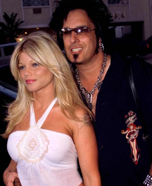 Donna D'Errico with her ex-husband