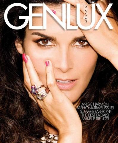 Angela Michelle Harmon's picture on the cover page of magazine