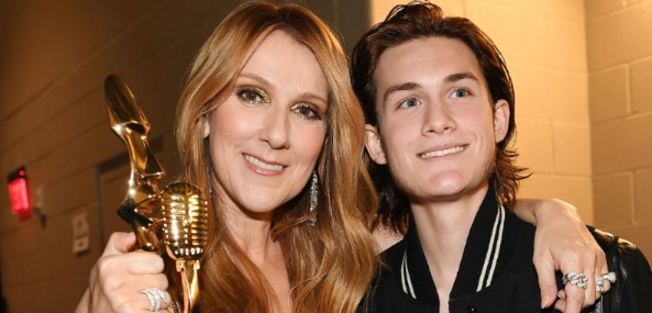 Celine with her Son