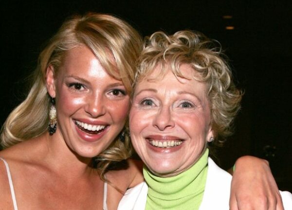 Katherine Heigl with her mother