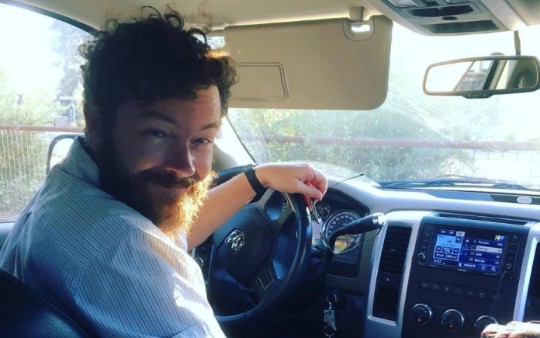 Danny in the car