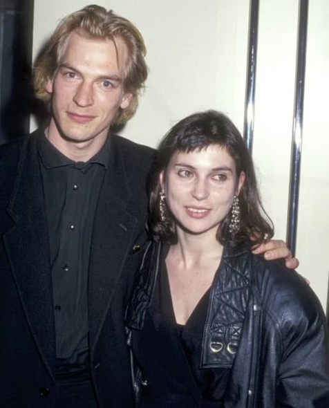 Julian with his ex-wife