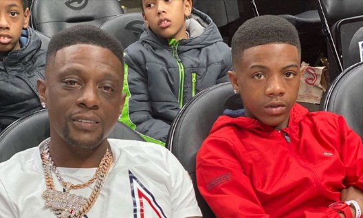  Boosie with his son