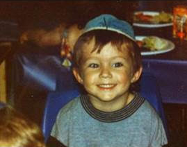 Childhood photo of Troye Sivan