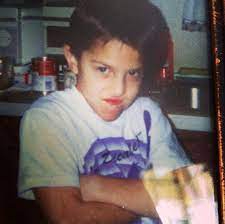 Chris Motionless's childhood picture 