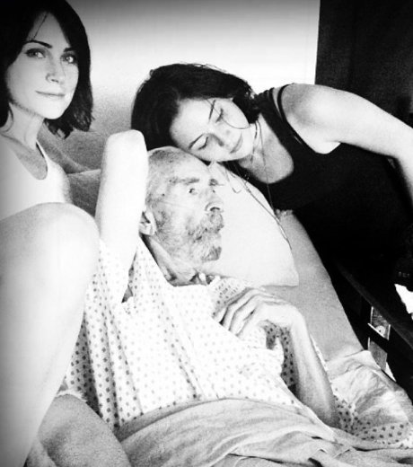 Rena Sofer with her father